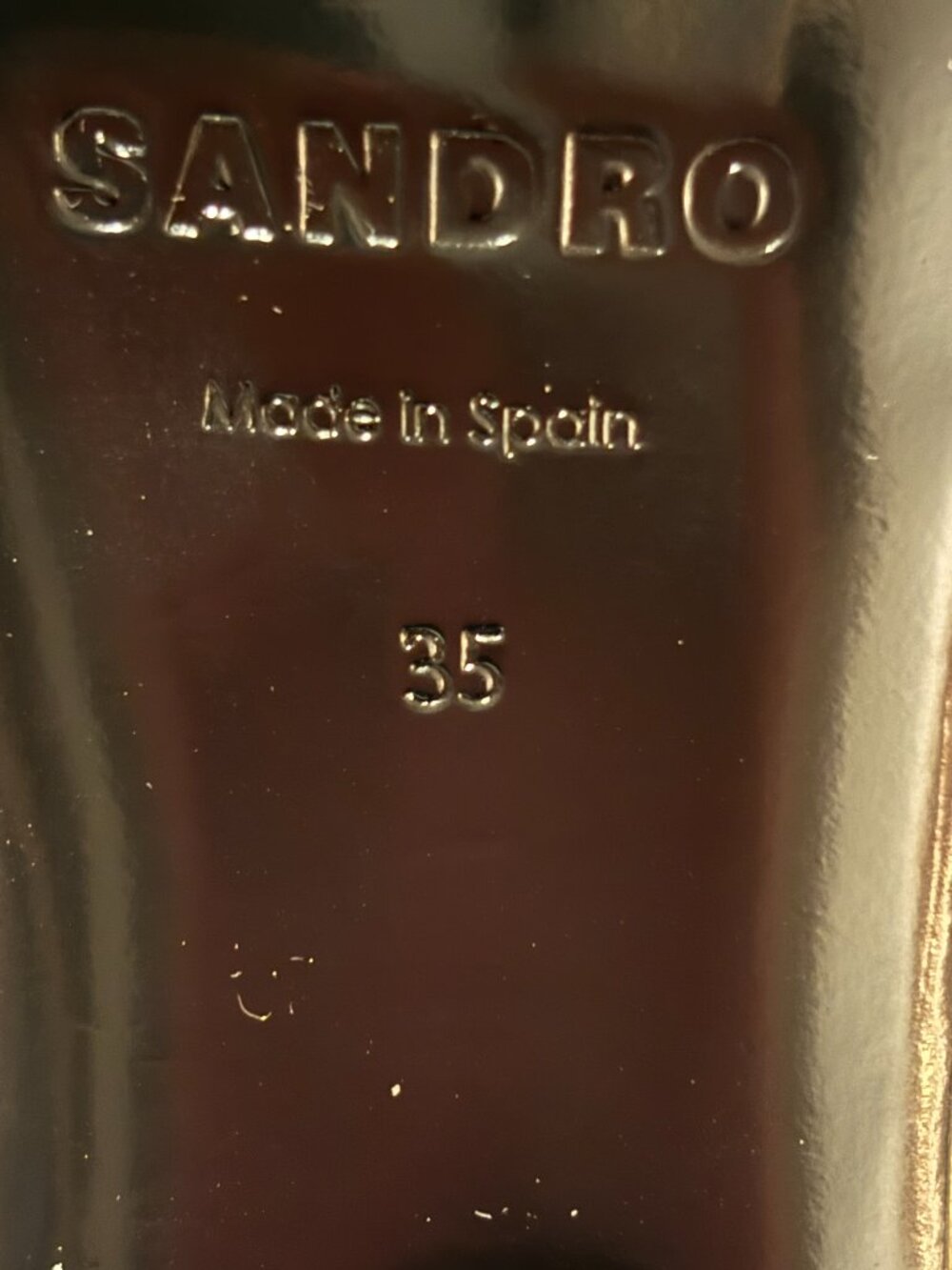SANDRO PARIS LIULA SANDALES EU35/US4.5-5 - Picture 8 of 15